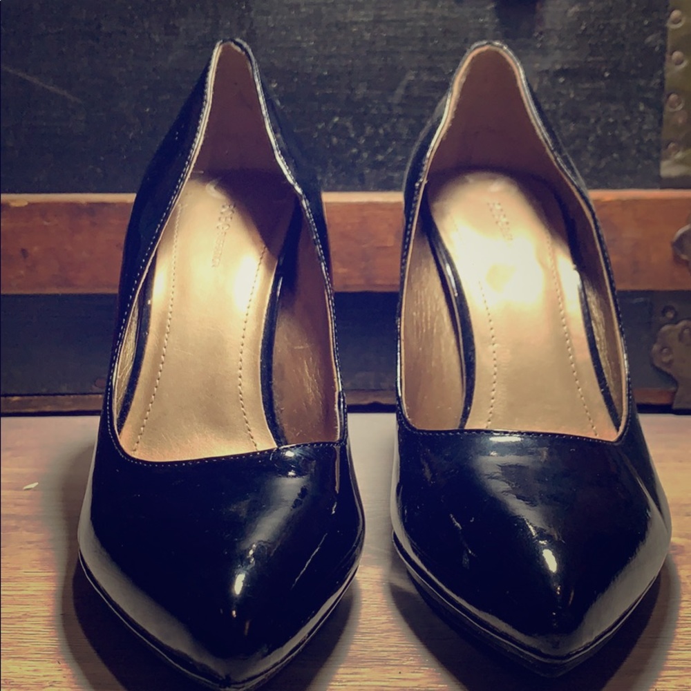 BCBG black heels size 10